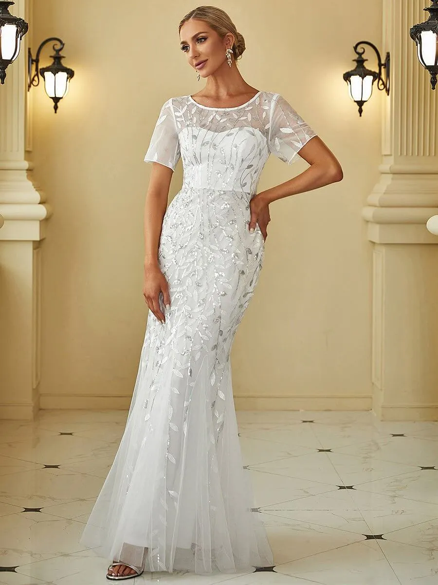 Krystal tulle Wedding gown in silver and white Express NZ wide