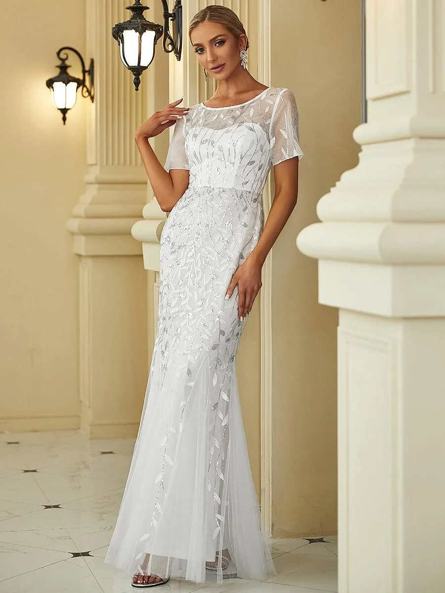 Krystal tulle Wedding gown in silver and white Express NZ wide