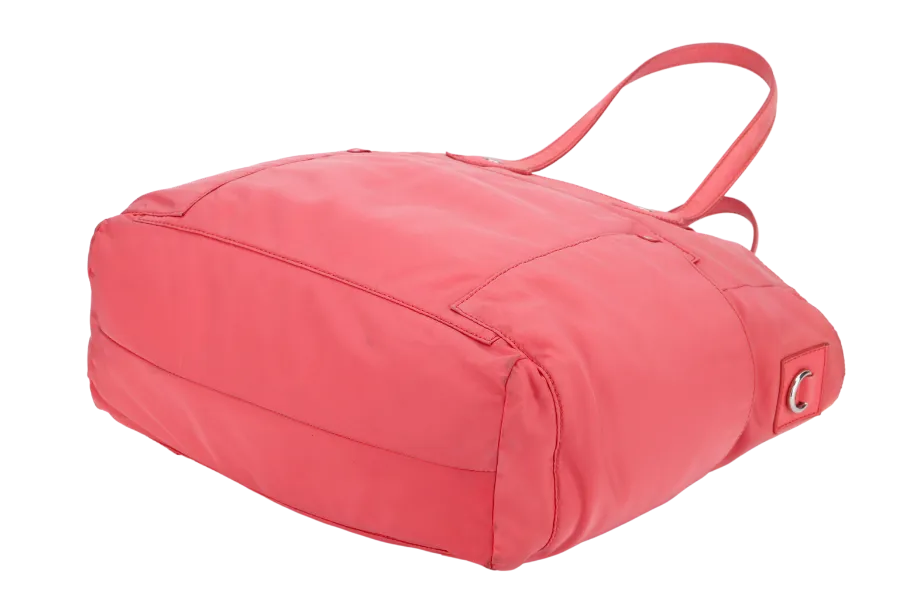 MARC BY MARC JACOB PREPPY NYLON ELIZ -A- BABY PINK COLOR 2 WAY USE BAG WITH STRAP, NO DUST COVER