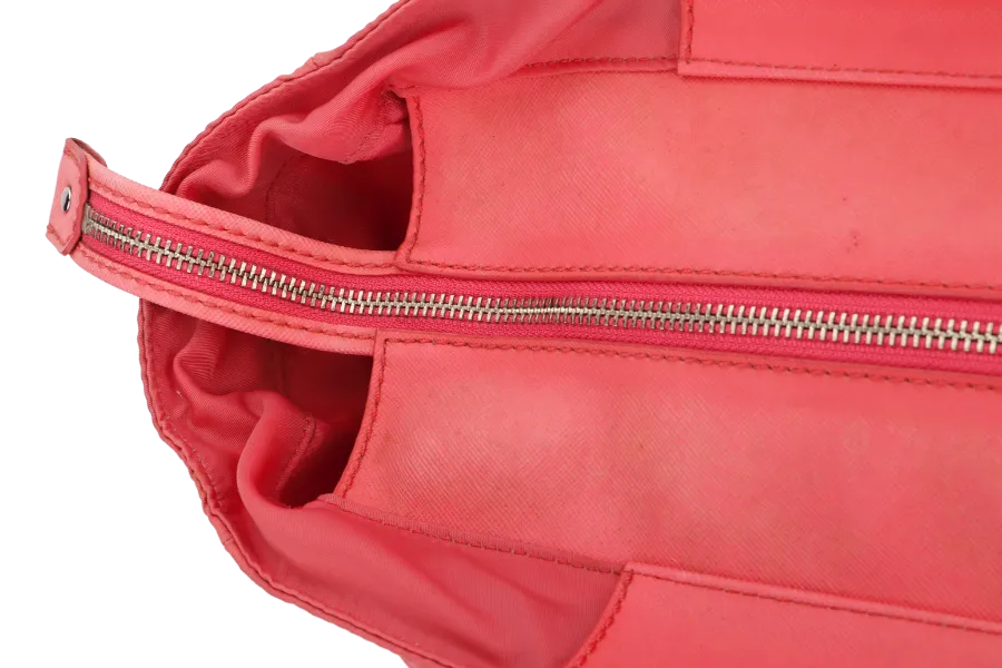 MARC BY MARC JACOB PREPPY NYLON ELIZ -A- BABY PINK COLOR 2 WAY USE BAG WITH STRAP, NO DUST COVER