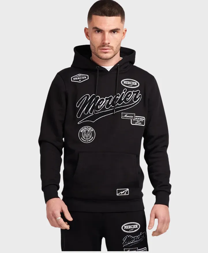 Mercier Merc245 Teams Hoodie Black