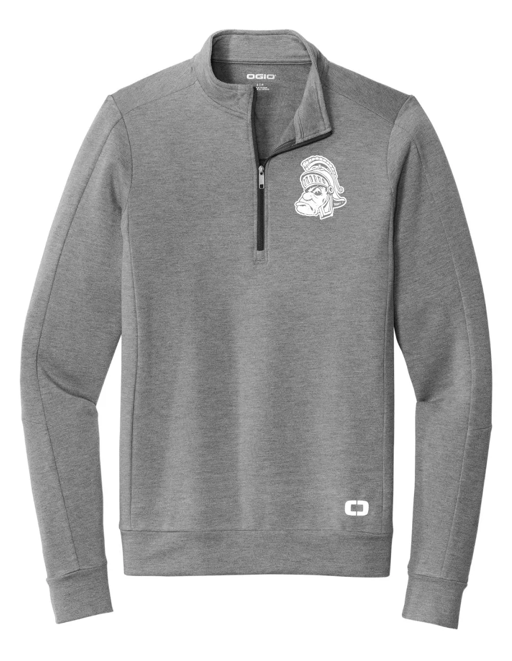 MSU OGIO Gruff Sparty Grey Quarter Zip