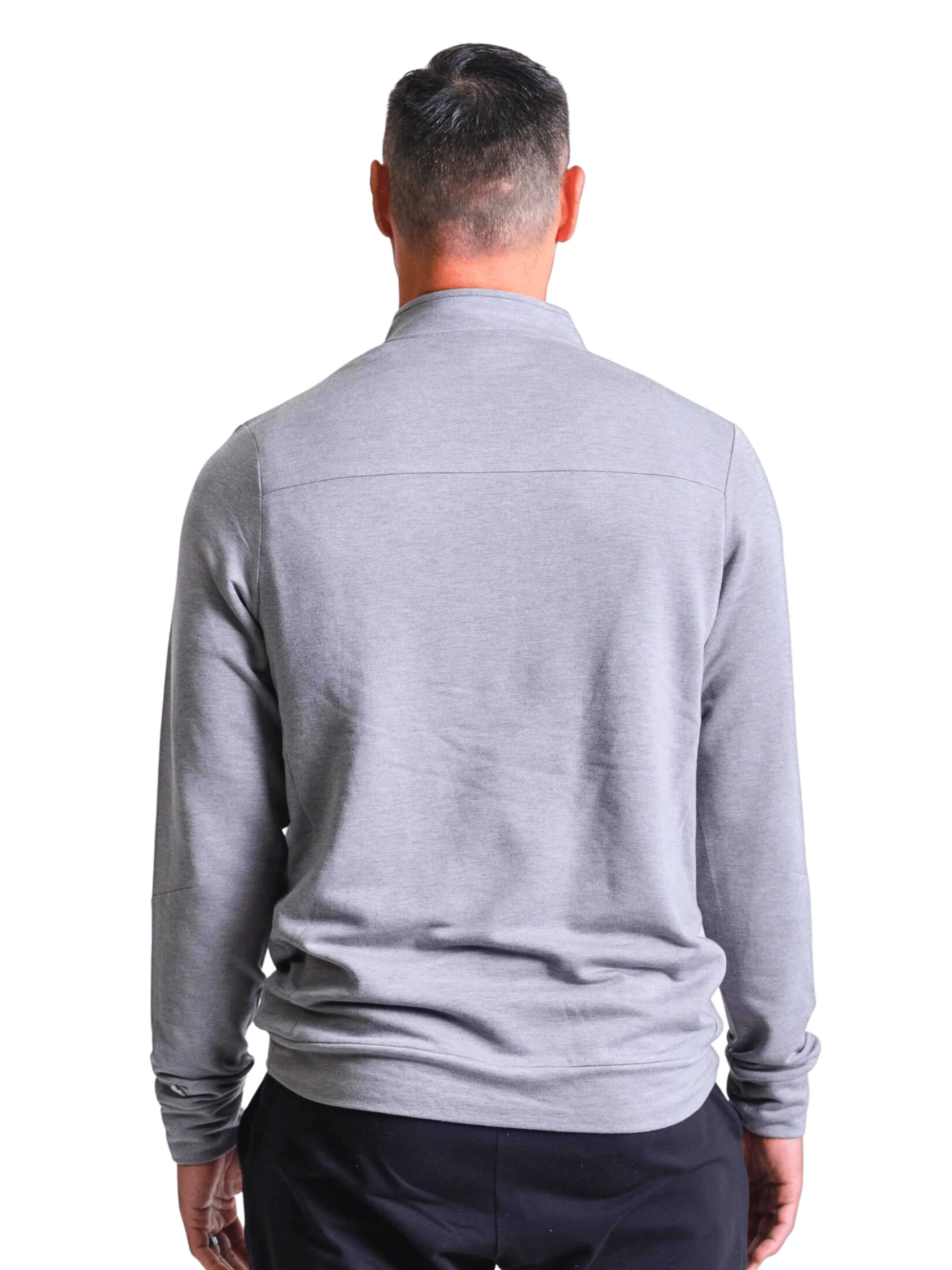 MSU OGIO Gruff Sparty Grey Quarter Zip