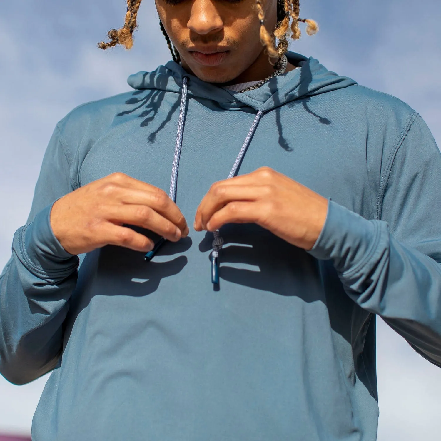 Mystic Mountain Blueberry – Performance Hoodie