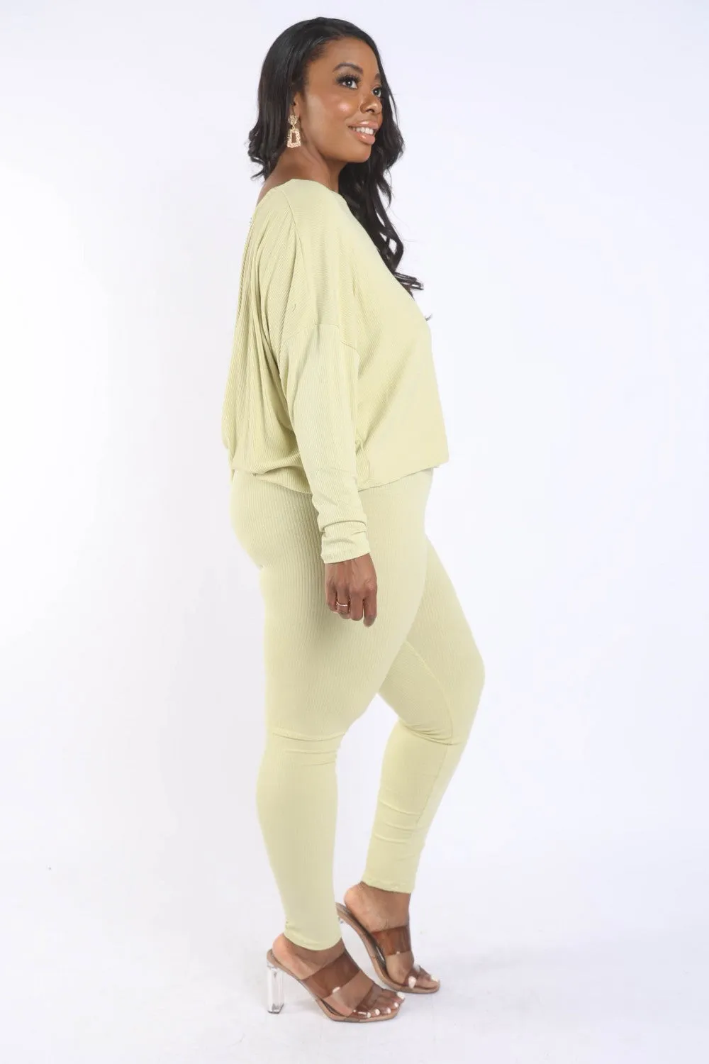 Open Back Top and Pants Set