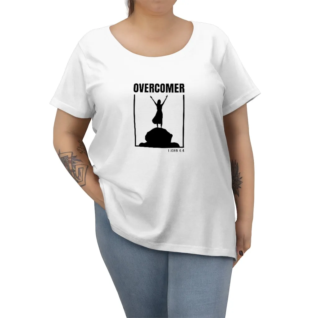 Overcomer Women's Curvy Tee