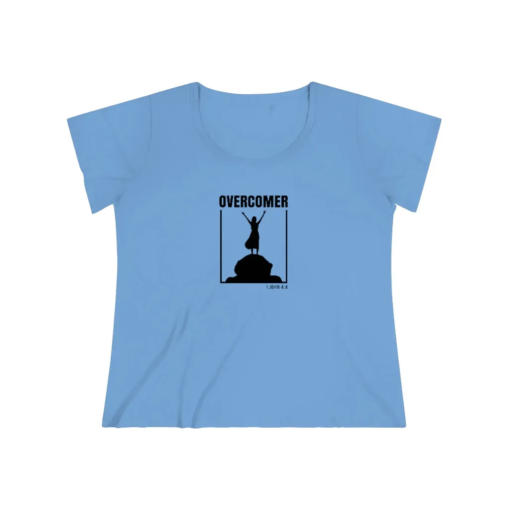 Overcomer Women's Curvy Tee