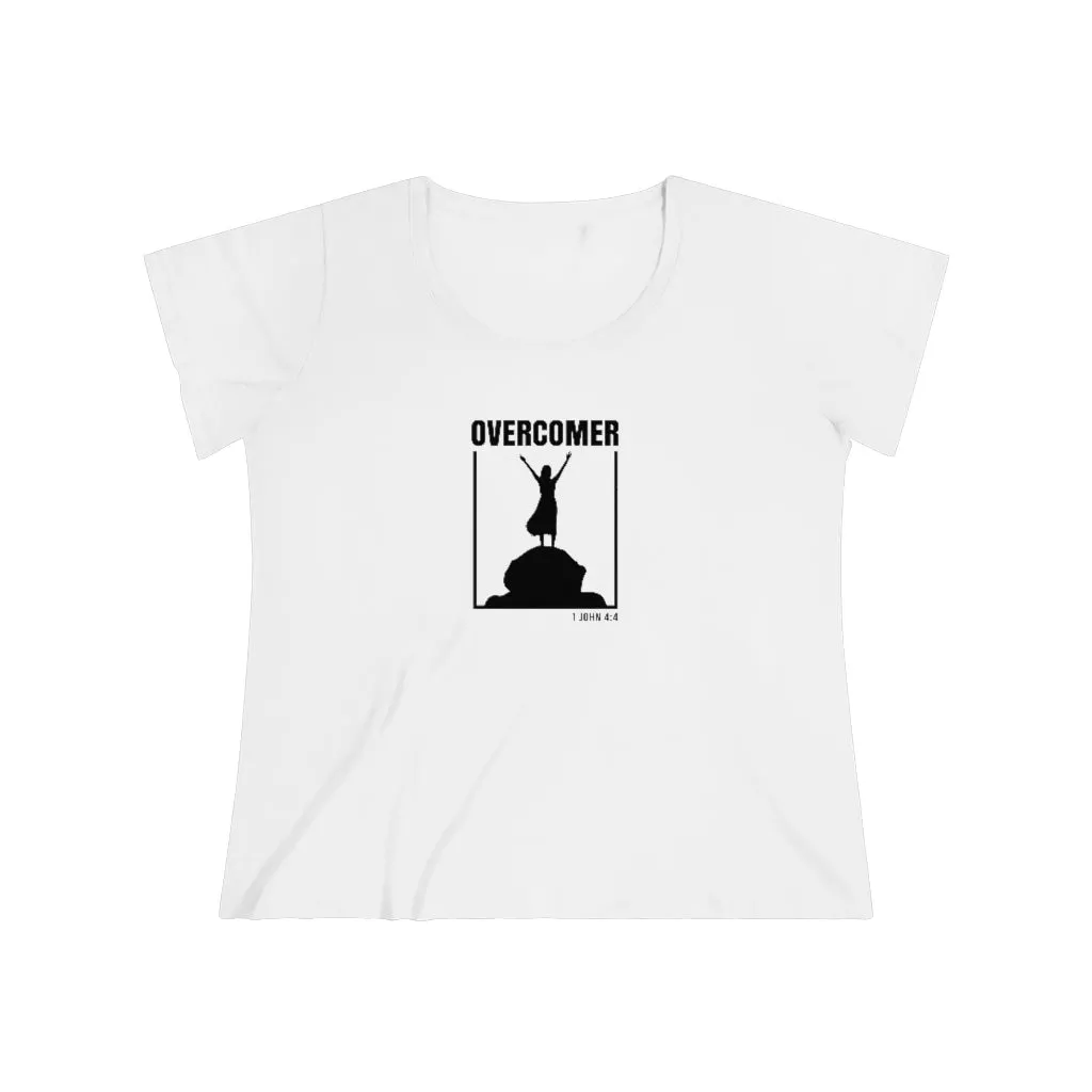 Overcomer Women's Curvy Tee