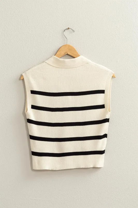 PERFECT PREPPY POLO TANK