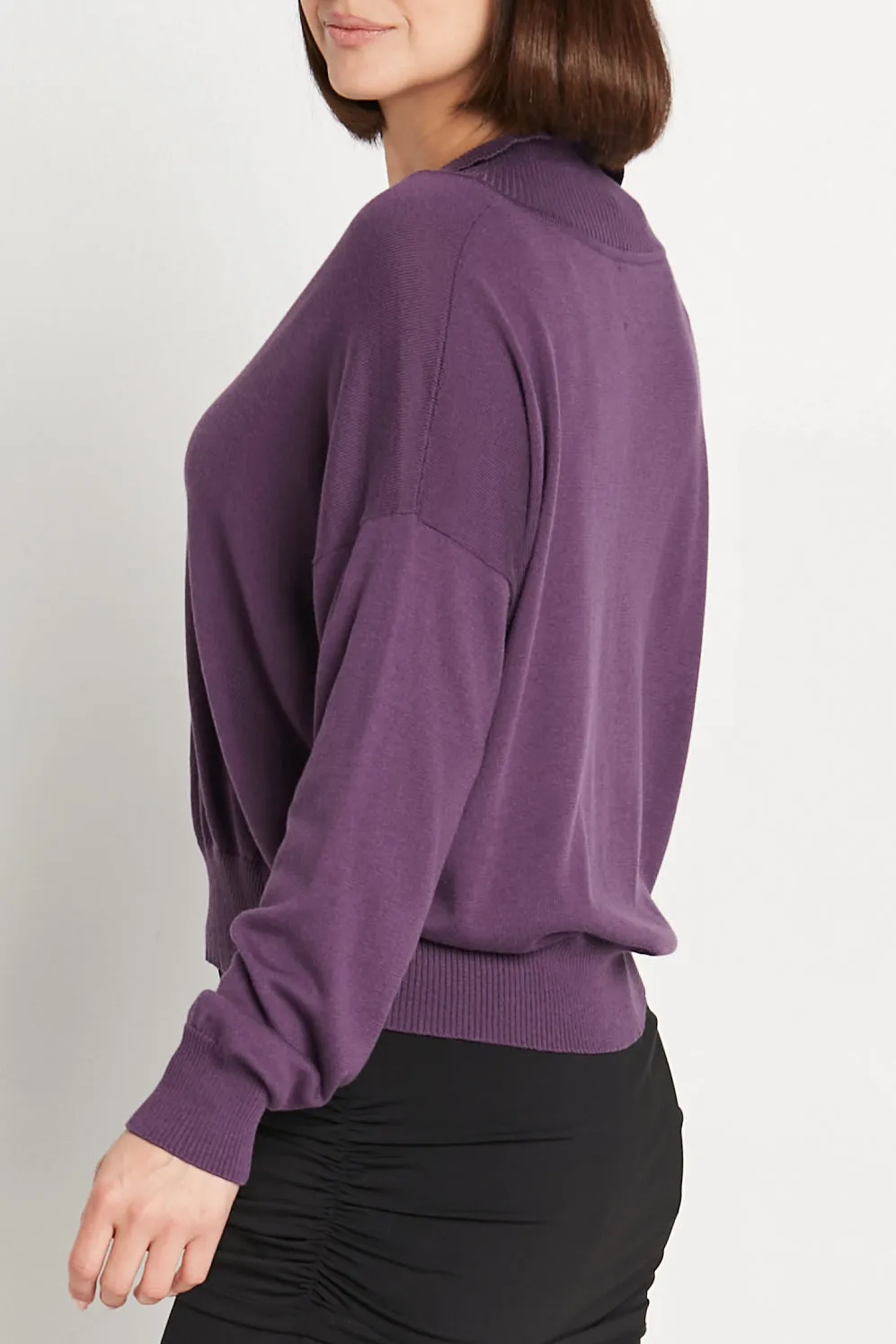 Pima Cotton Preppy V Neck Sweater