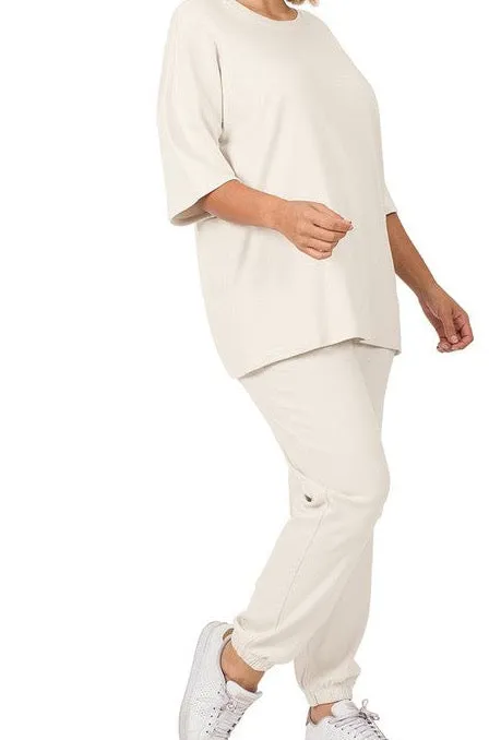 Plus 2 Piece Comfortable Cotton Set