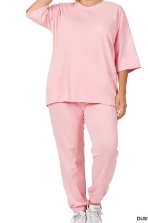 Plus 2 Piece Comfortable Cotton Set