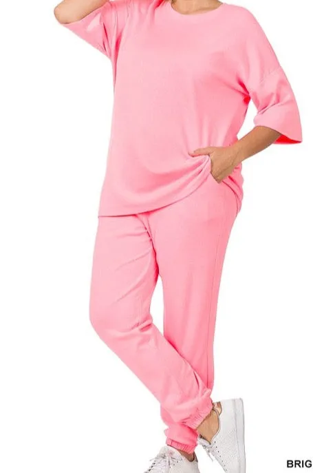 Plus 2 Piece Comfortable Cotton Set