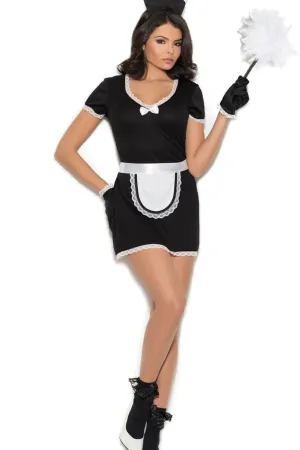 Plus Size Flirty Maid Costume