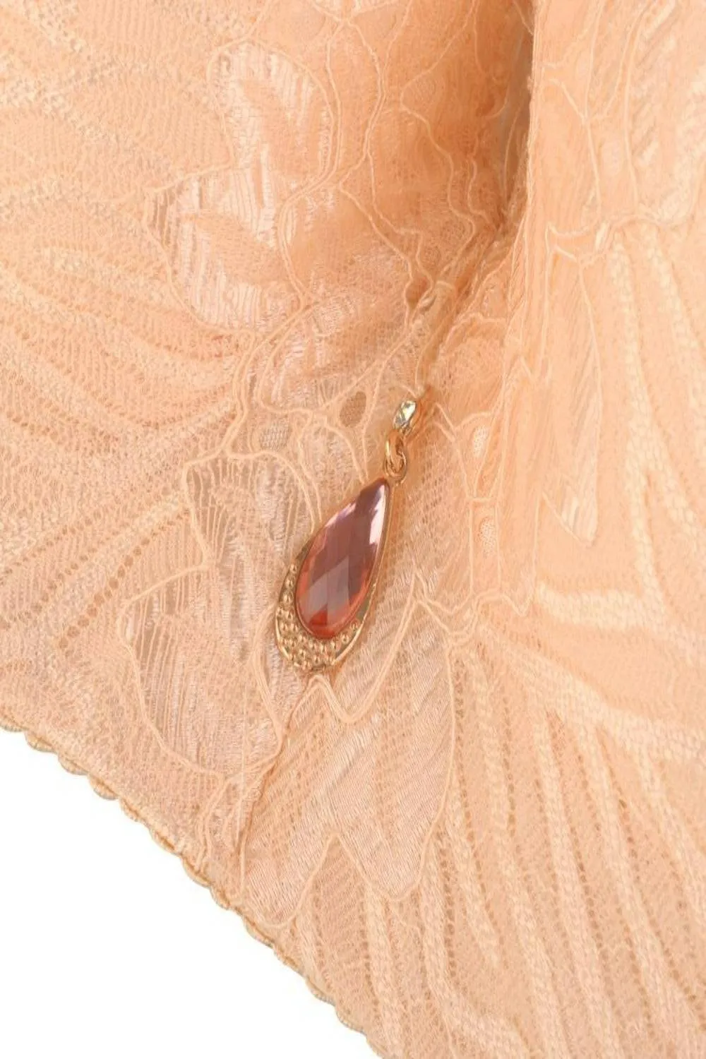 Plus Size Lace Lifting And Shaping Full Coverage Bra