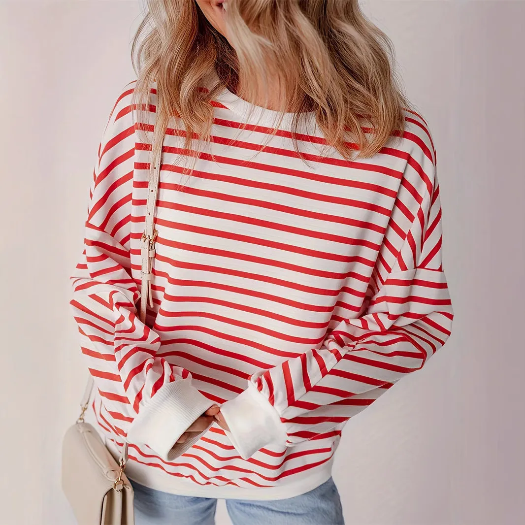 Plus Size Long Sleeve Sweatshirt