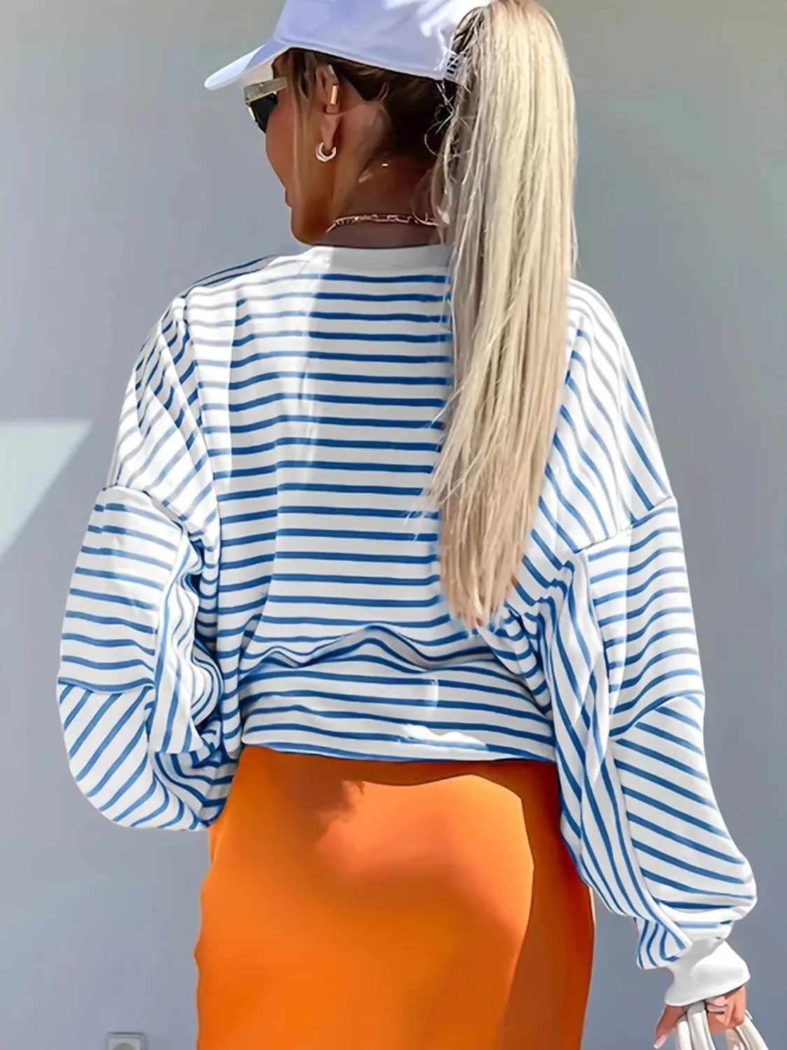 Plus Size Long Sleeve Sweatshirt