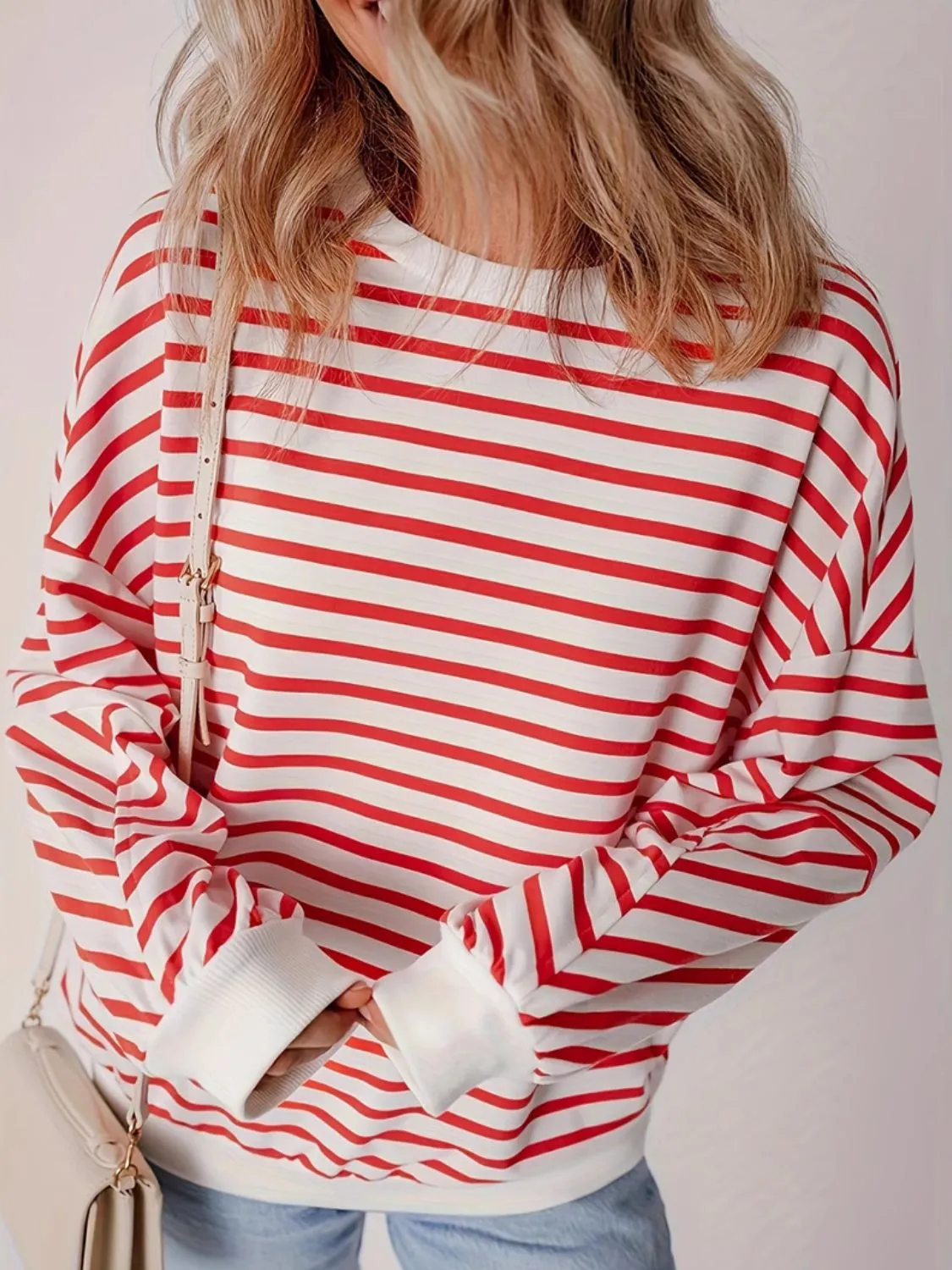 Plus Size Long Sleeve Sweatshirt