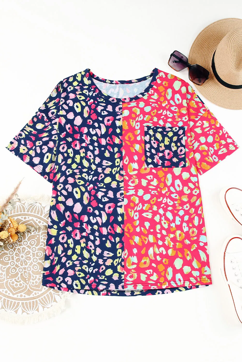Plus Size Short Sleeve Top