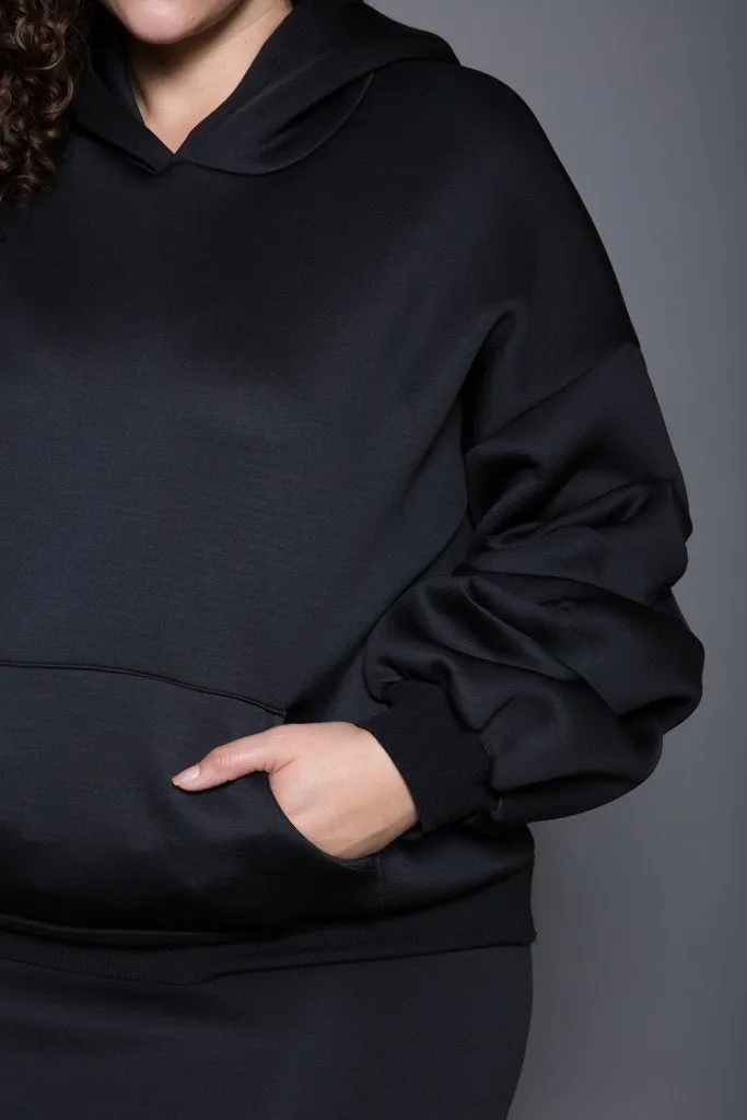 Plus Size Stylish Scuba Sweater Cozy Dress