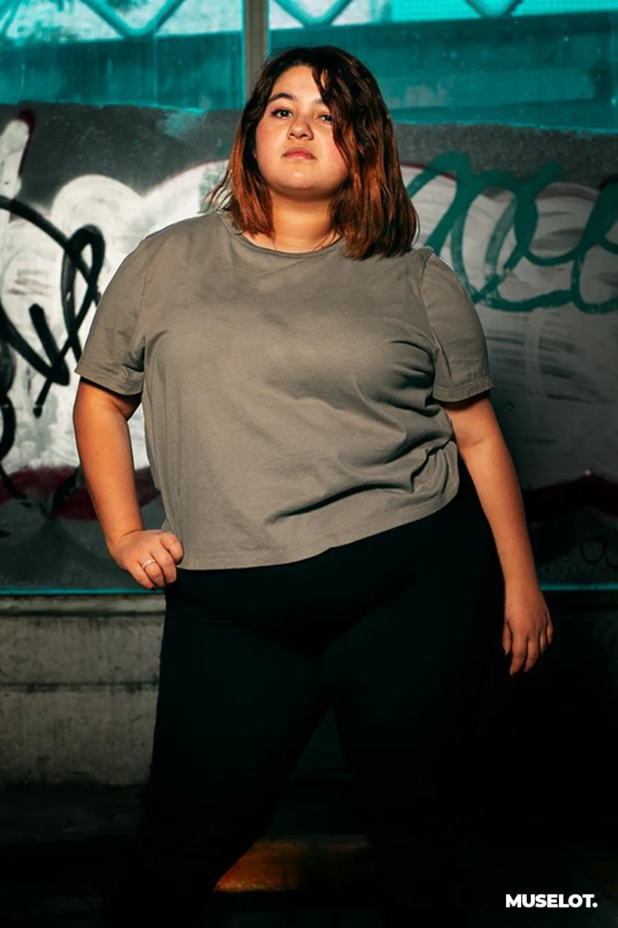 Plus size t shirts (dark solid colors)