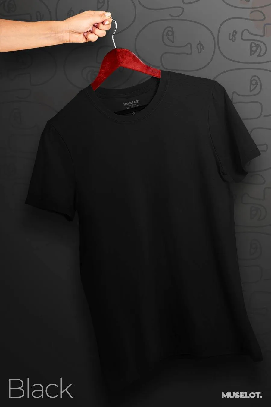 Plus size t shirts (dark solid colors)
