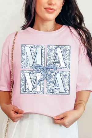 Preppy Blue Mama Comfort Colors Adult Ring-Spun Cotton Tee