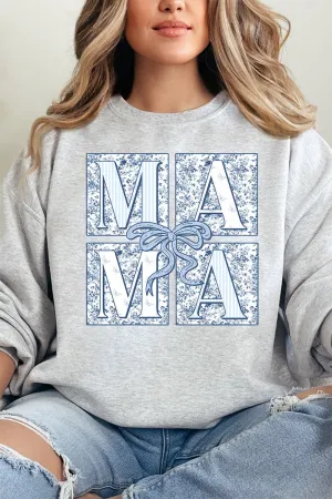 Preppy Blue Mama Unisex NuBlend Crew Sweatshirt