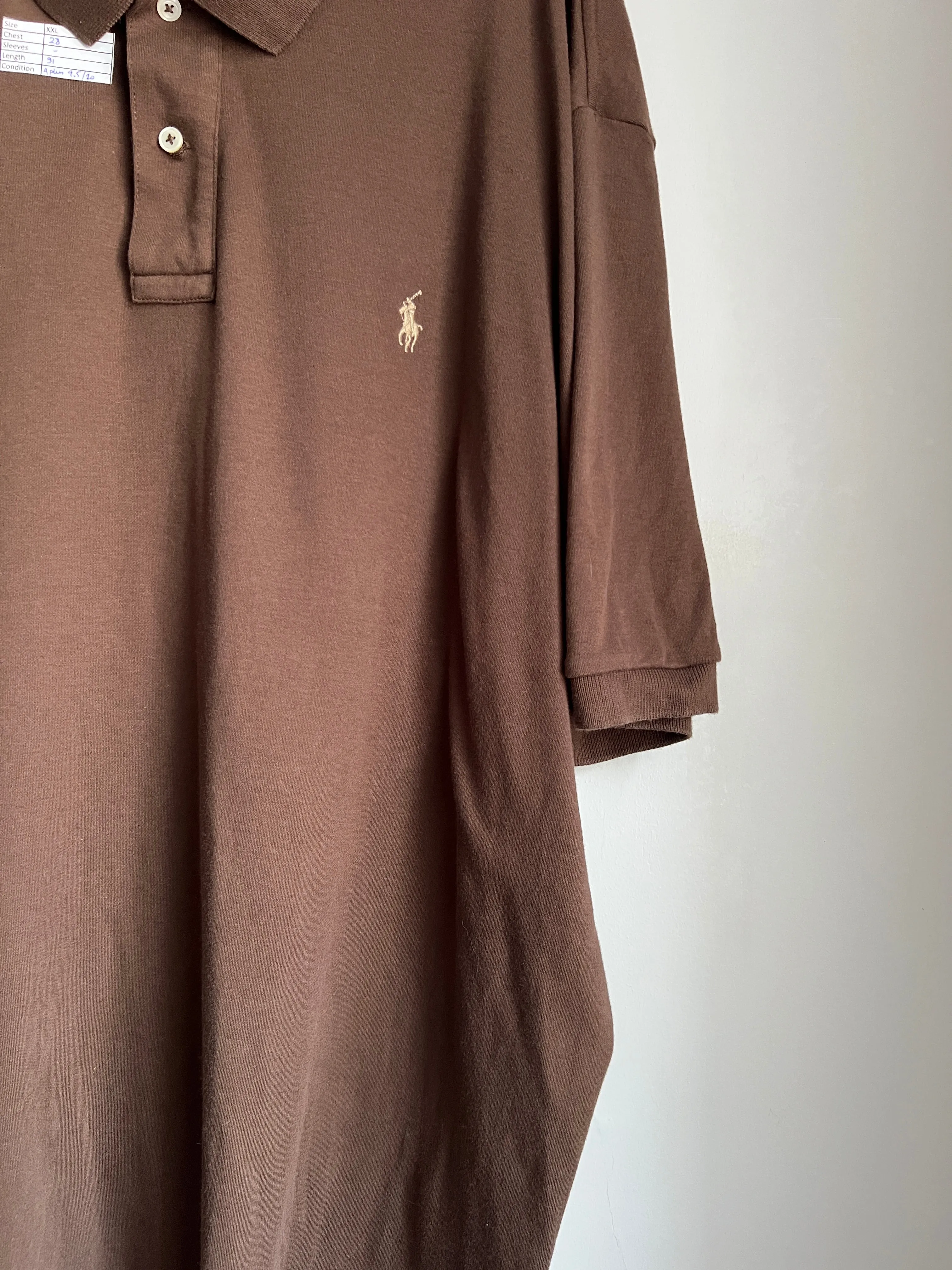Ralph Lauren® Brown Polo ( Size: XXL)