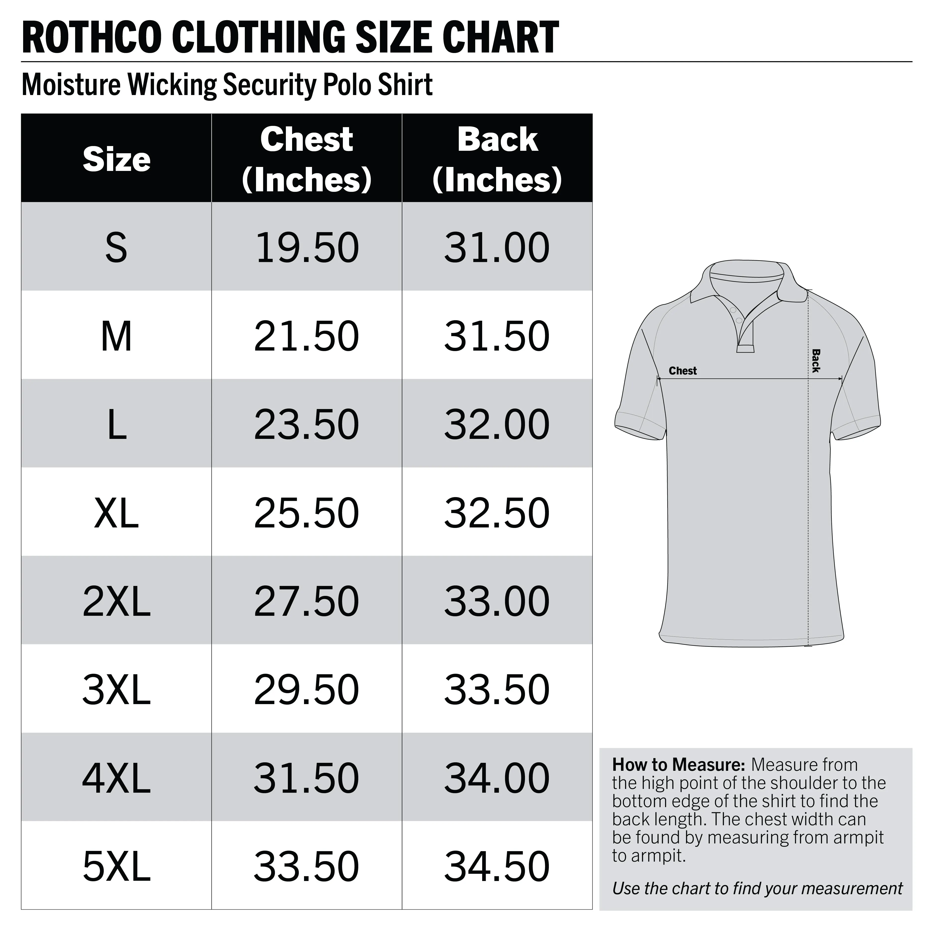 Rothco | Moisture Wicking Security Polo Shirt