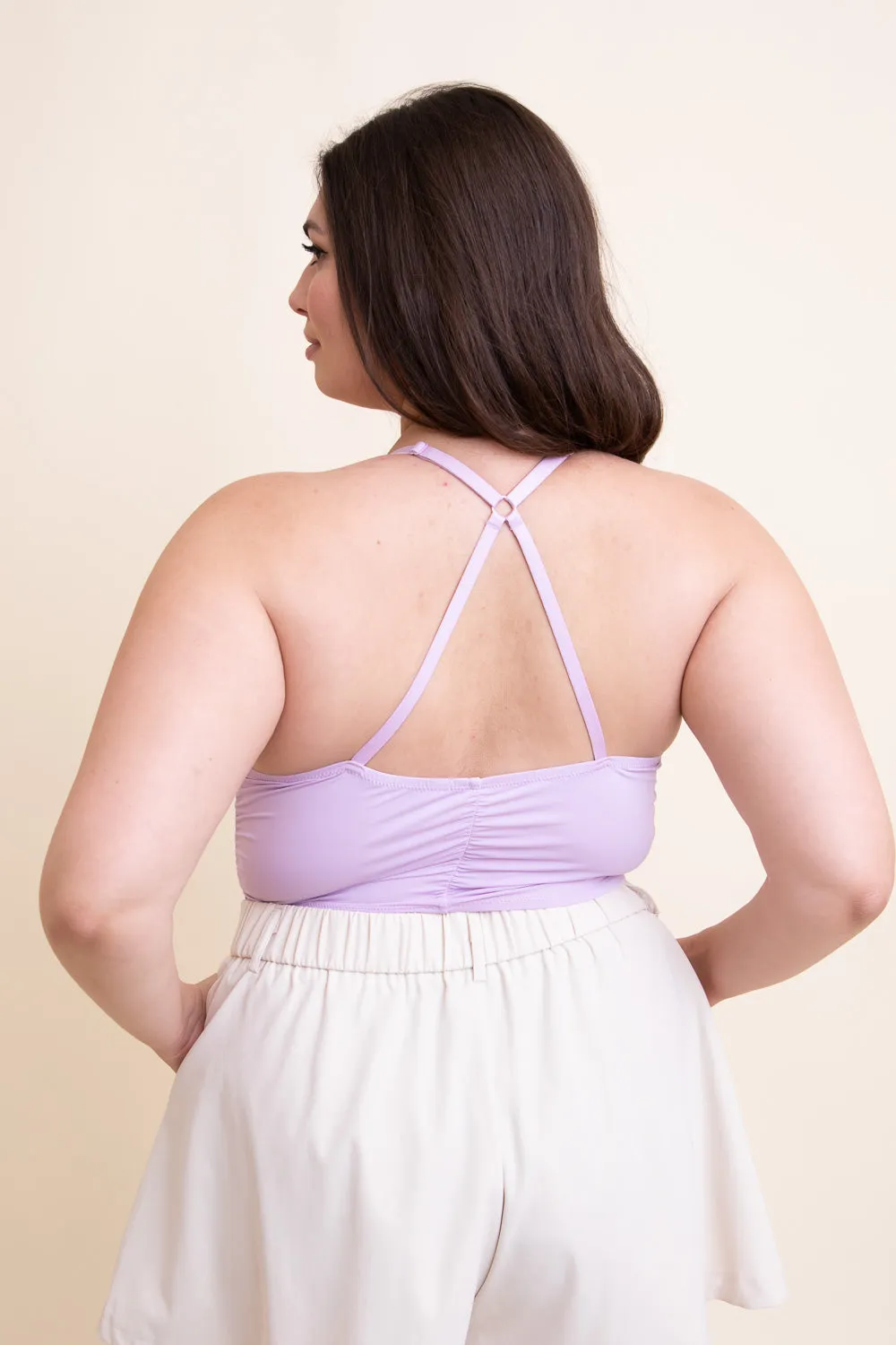 Ruched Bralette Plus - 3 colors
