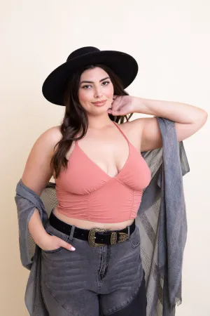 Ruched Bralette Plus - 3 colors