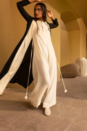 Sao Paulo Woollen Jumpsuit (Ivory)