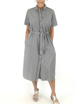 Skin & Threads black and white check dress size 10
