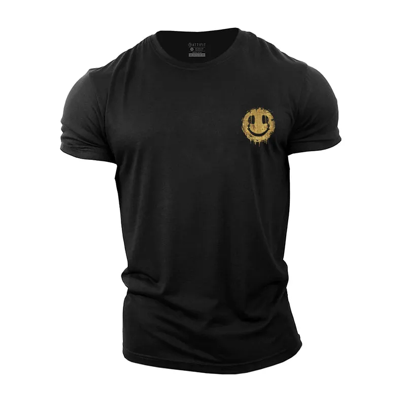 Smile Headphones Cotton T-shirt