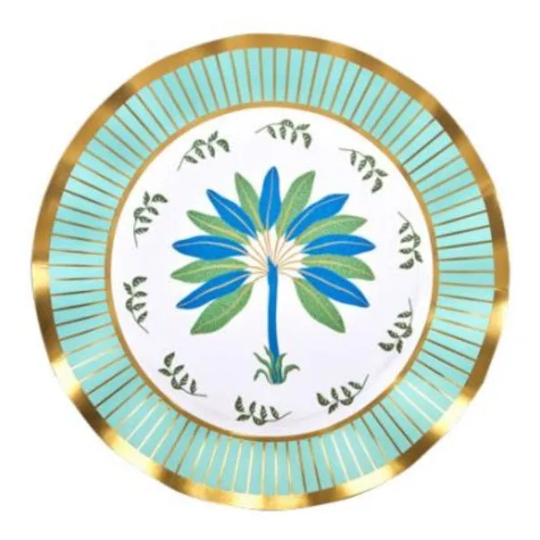 Sophistiplate Preppy Palm Dinner Plates