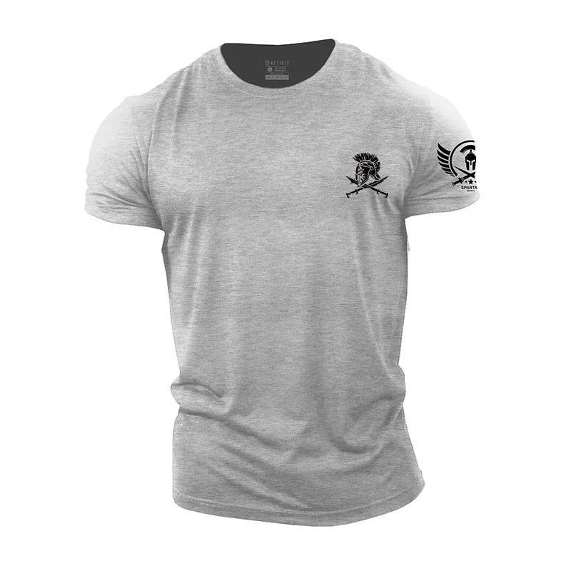 Spartan Helmet Cotton T-Shirt