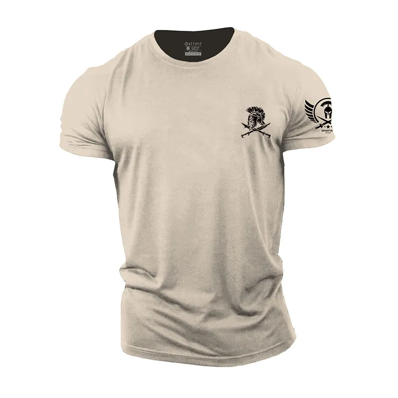 Spartan Helmet Cotton T-Shirt