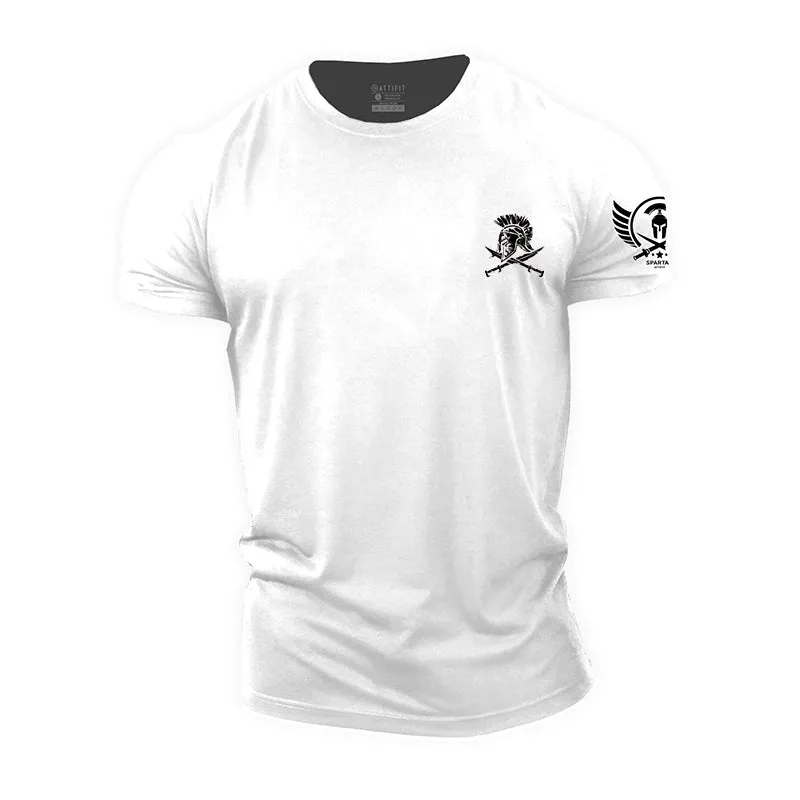 Spartan Helmet Cotton T-Shirt