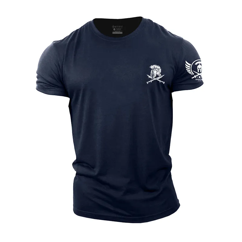 Spartan Helmet Cotton T-Shirt