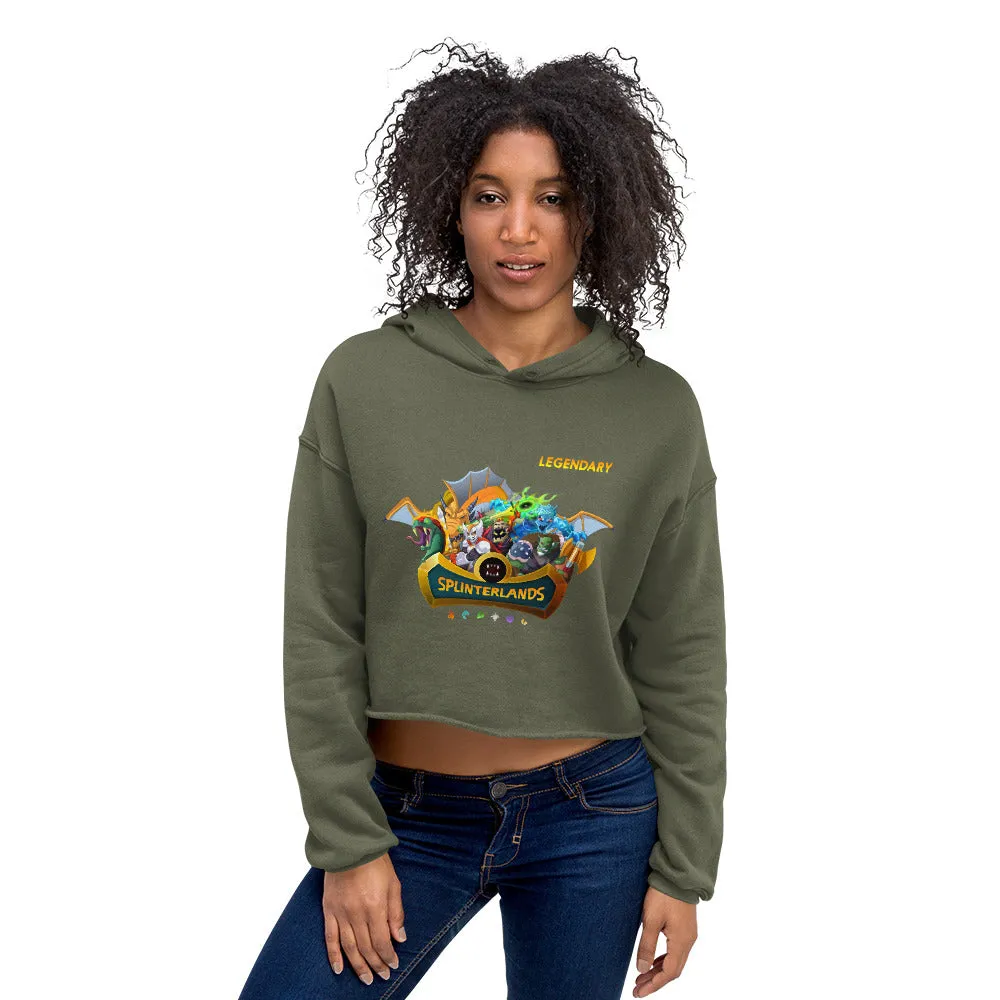 Splinterlands Character Crop Hoodie