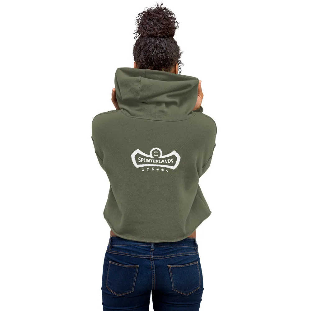Splinterlands Character Crop Hoodie