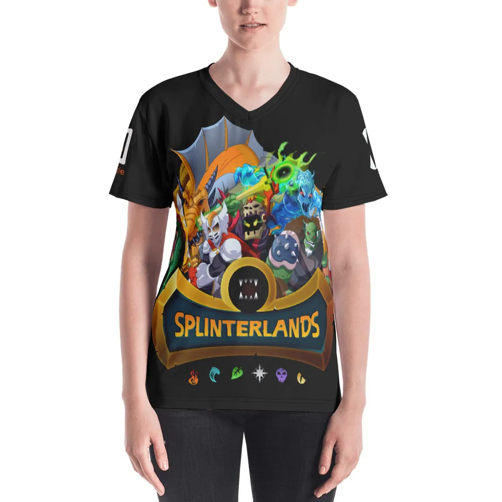 Splinterlands Character Logo Women's V-neck