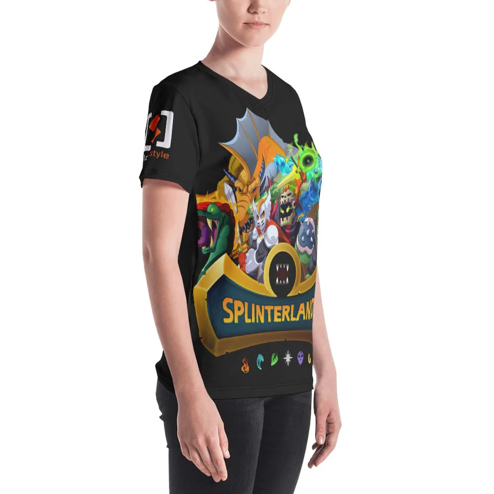 Splinterlands Character Logo Women's V-neck