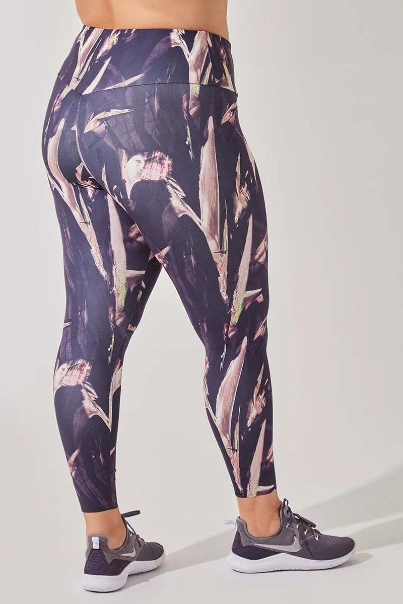 Strive Leggings - Abstract Brush