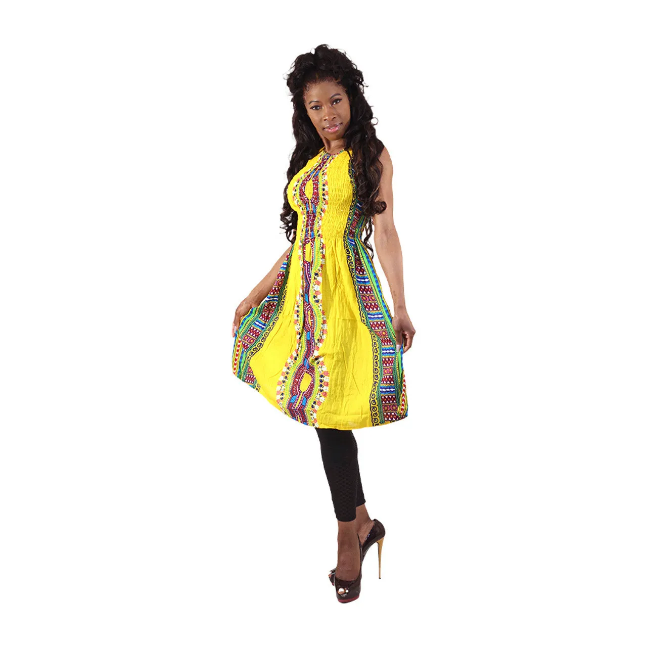 Summer-Ready Dashiki Midi Dress – Bold, Breezy & Effortlessly Stylish ☀️🌿