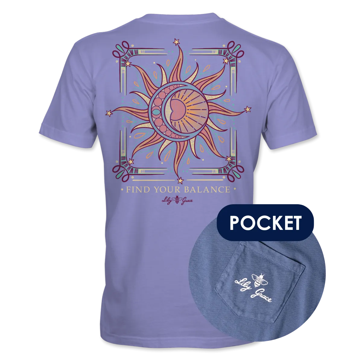 Sun and Moon Balance- Astral Balance T-Shirt