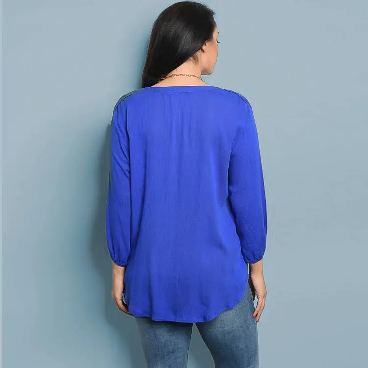 Sweet Embroidered Blouse 
