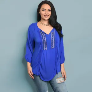 Sweet Embroidered Blouse 