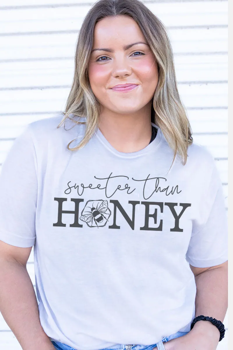 Sweeter Than Honey Adult Soft-Tek Blend T-Shirt